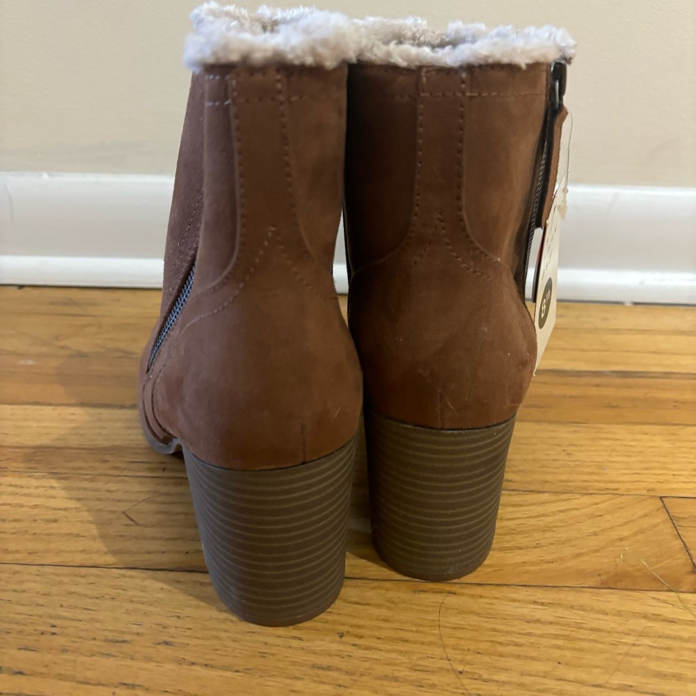 A new day shearling ankle boots - Picture 3 of 3